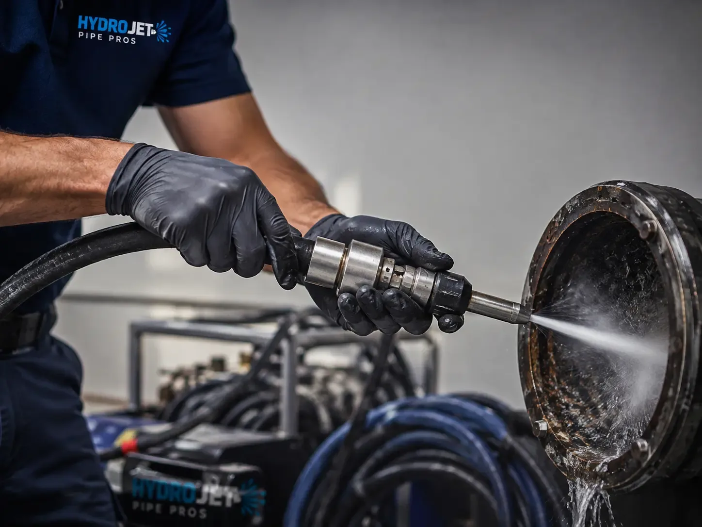 Hydro Jet Pipe Descaling in Vaughn, WA